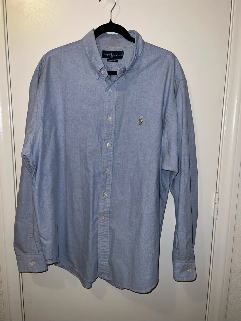 Polo by Ralph Lauren Light Blue Button-Down Oxford Shirt